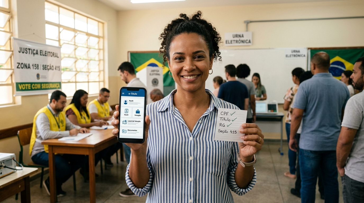 Eleições 2026: Calendário Oficial, Ordem de Votação na Urna, Documentos e Direitos do Trabalhador